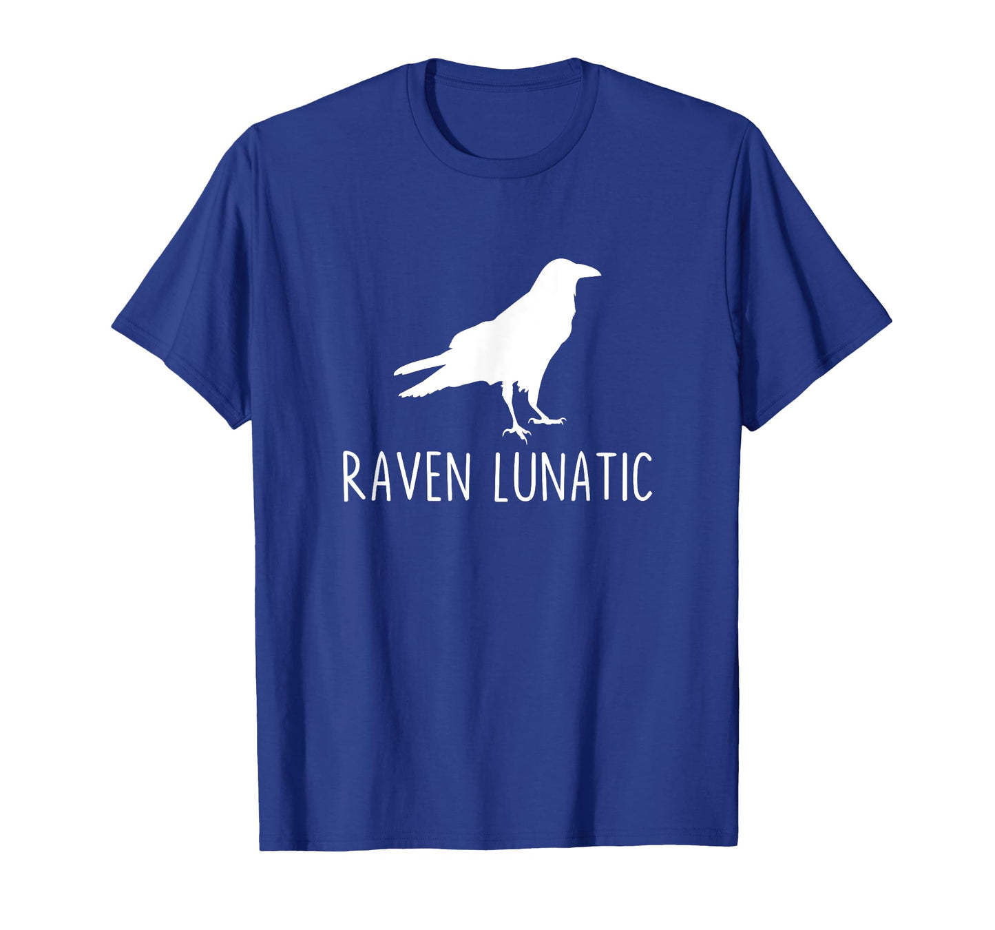 Raven Lunatic Funny Goth Bird Lover Halloween Party T-Shirt
