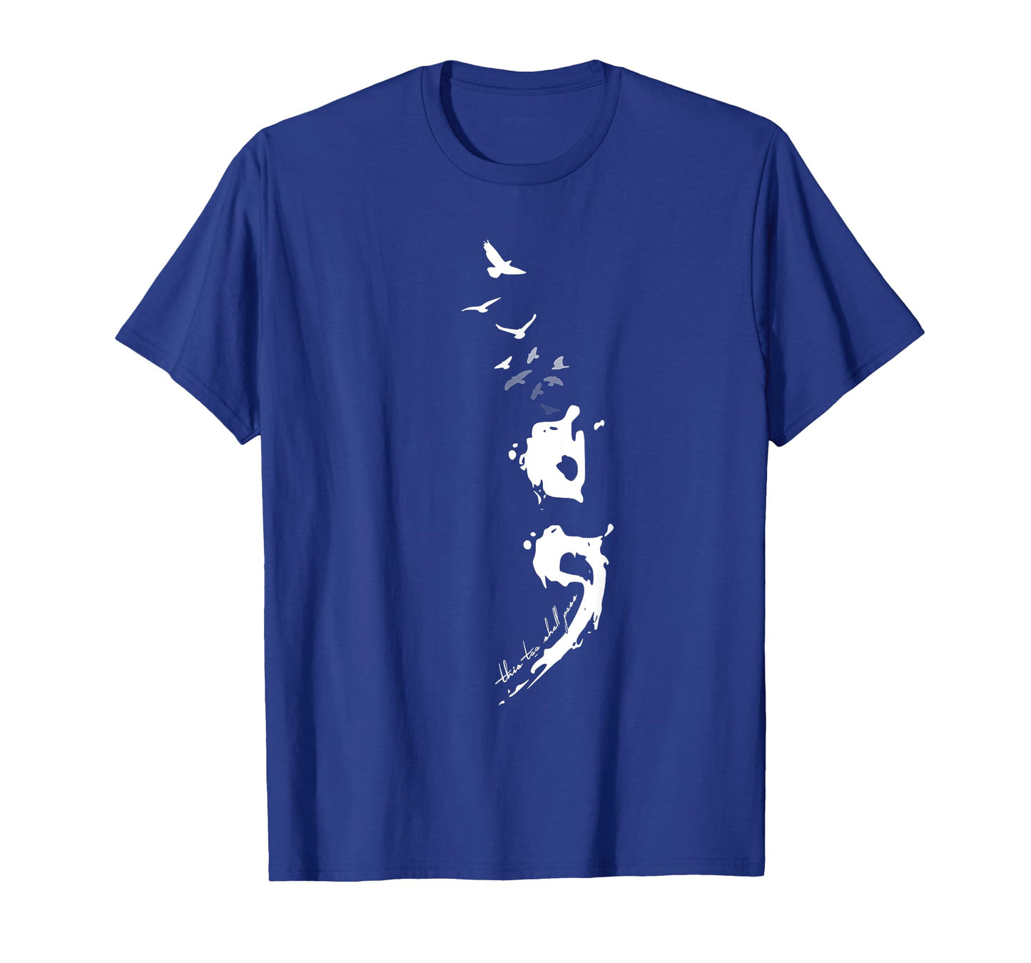 This Too Shall Pass Mental Health Matters Semicolon T-Shirt T-Shirt