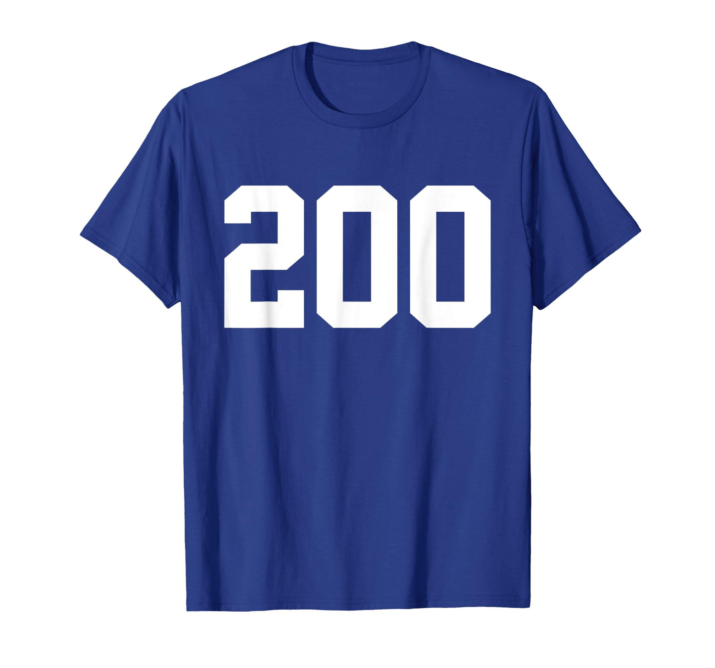 College Football Tryout Number 200 Walk-On Quarterback T-Shirt
