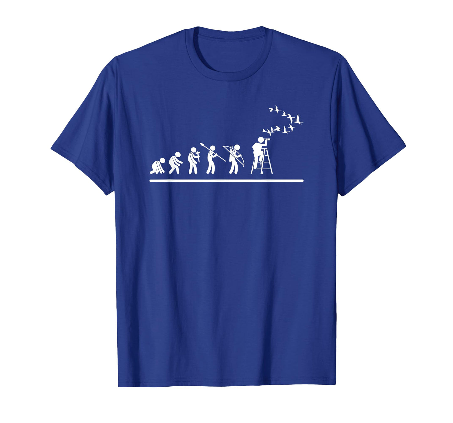 Funny Birding Watch Designs Bird Watching Evolution Funny Bird Watching T-Shirt