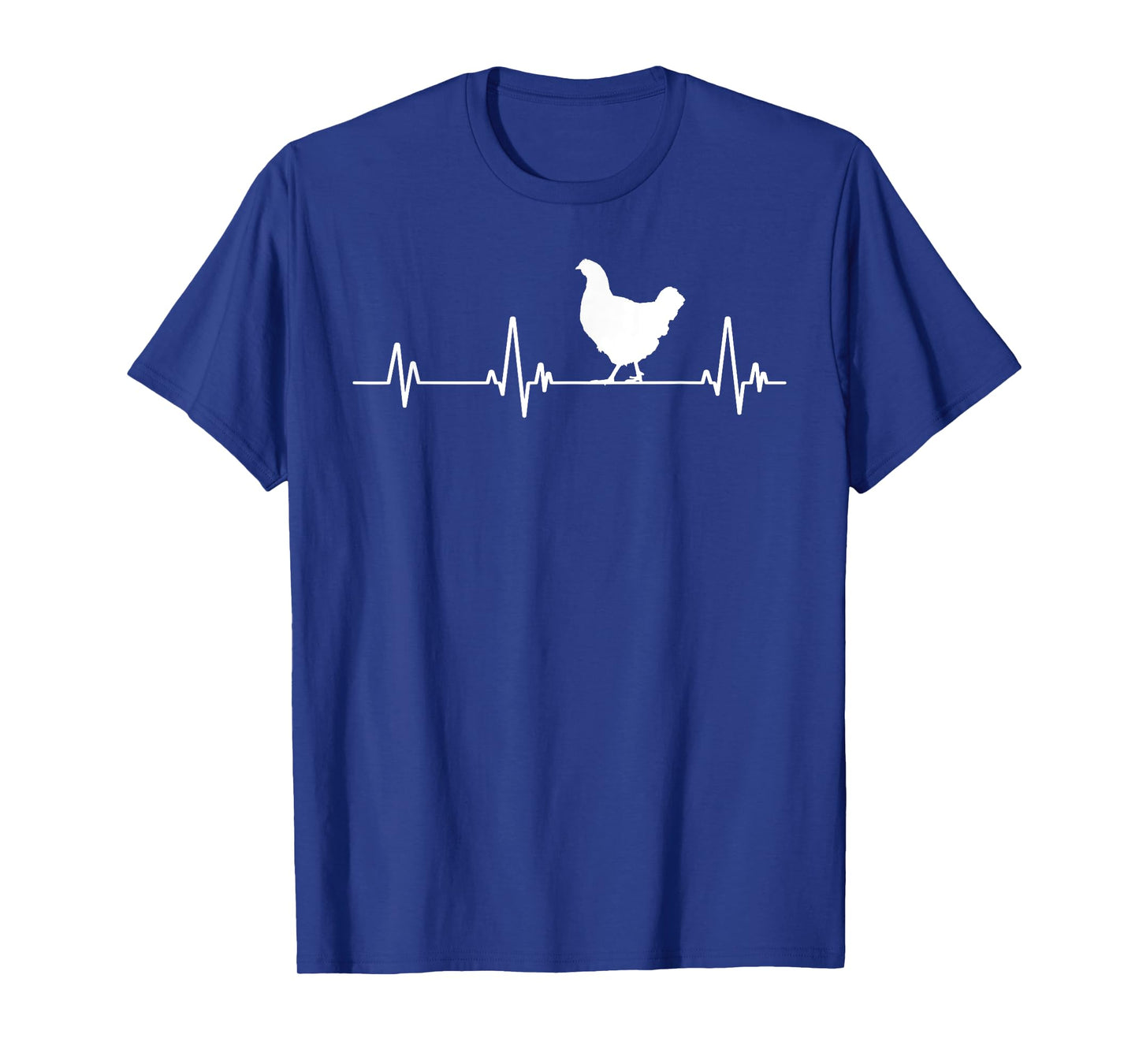 Chicken Heartbeat Pulse Cool Funny Chicken T-Shirt