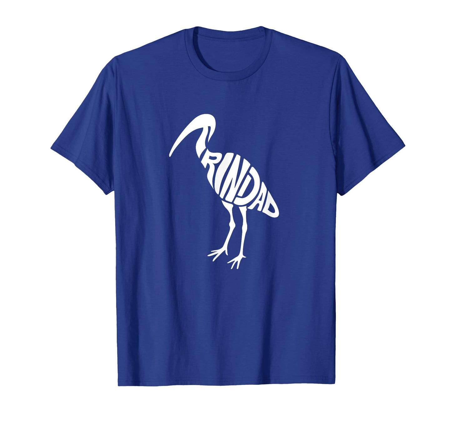 Trinidad and Tobago Scarlet Ibis Bird Word Art - Cute Animal T-Shirt