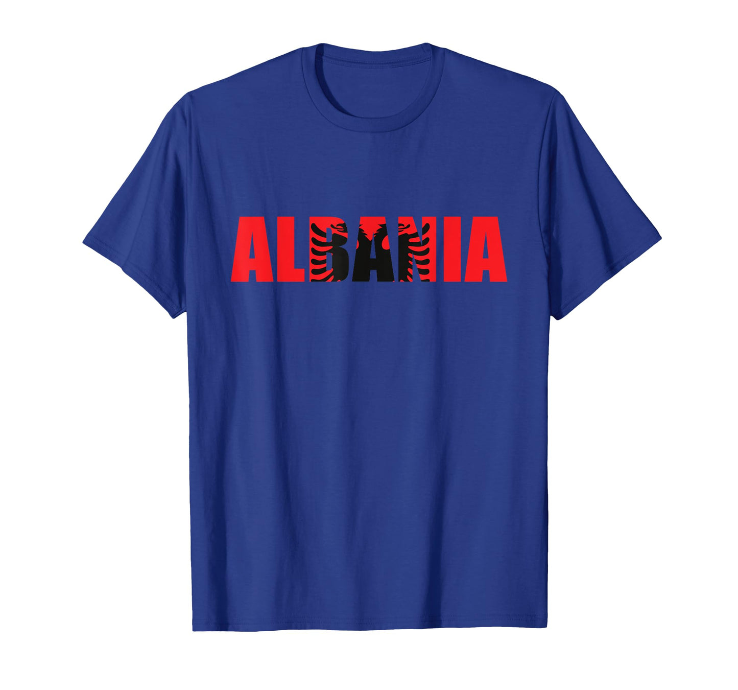 Albania Flag Design Albanian Heritage Double Headed Eagle T-Shirt