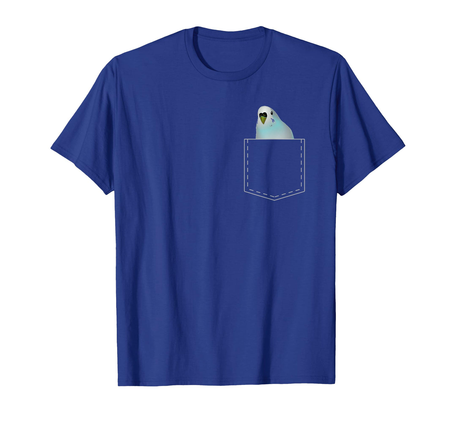 Cute Pocket Budgie T Shirt Parakeet Parrot Lover Gift Idea T-Shirt