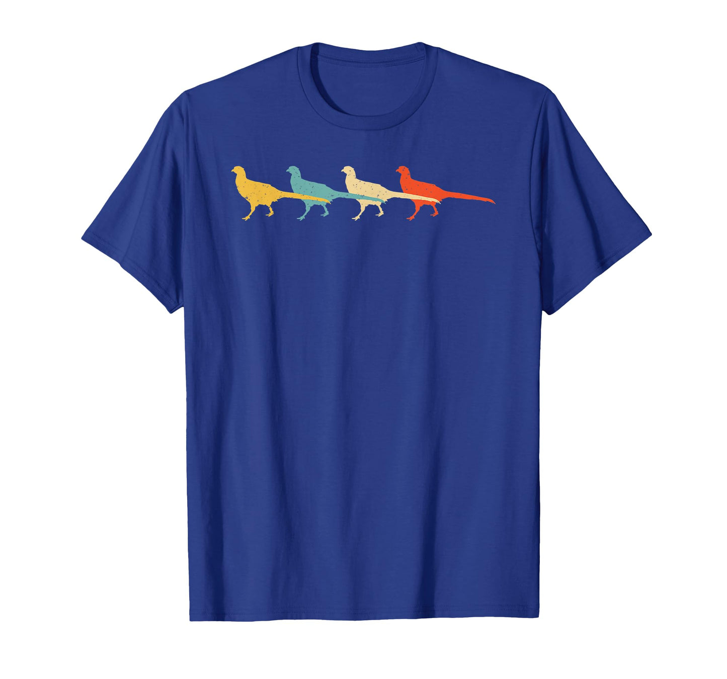 Pheasant Vintage Retro Bird Monal Animal Lover 60s 70s Gift T-Shirt
