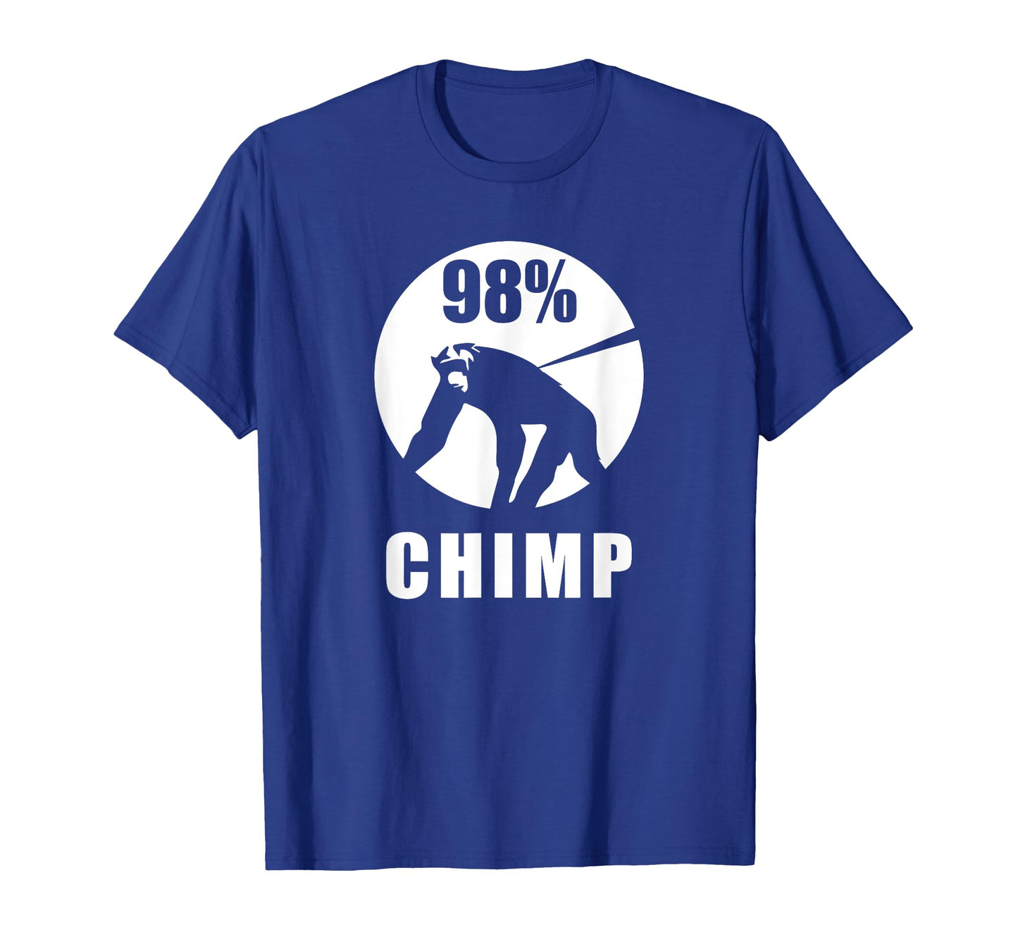 98% Chimp Funny Chimpanzee Ape Monkey T-Shirt