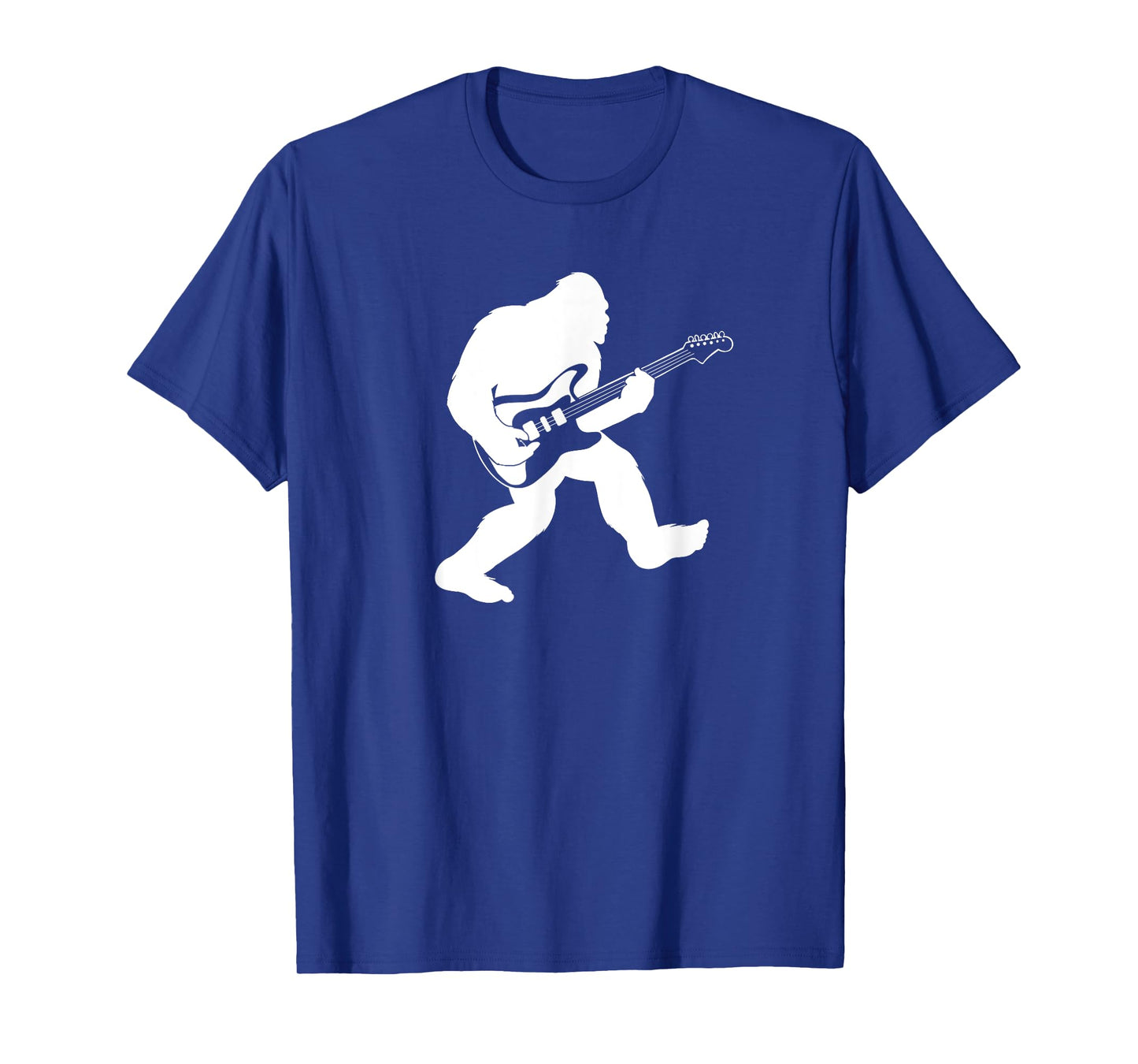 Bigfoot playing electric guitar T-Shirt