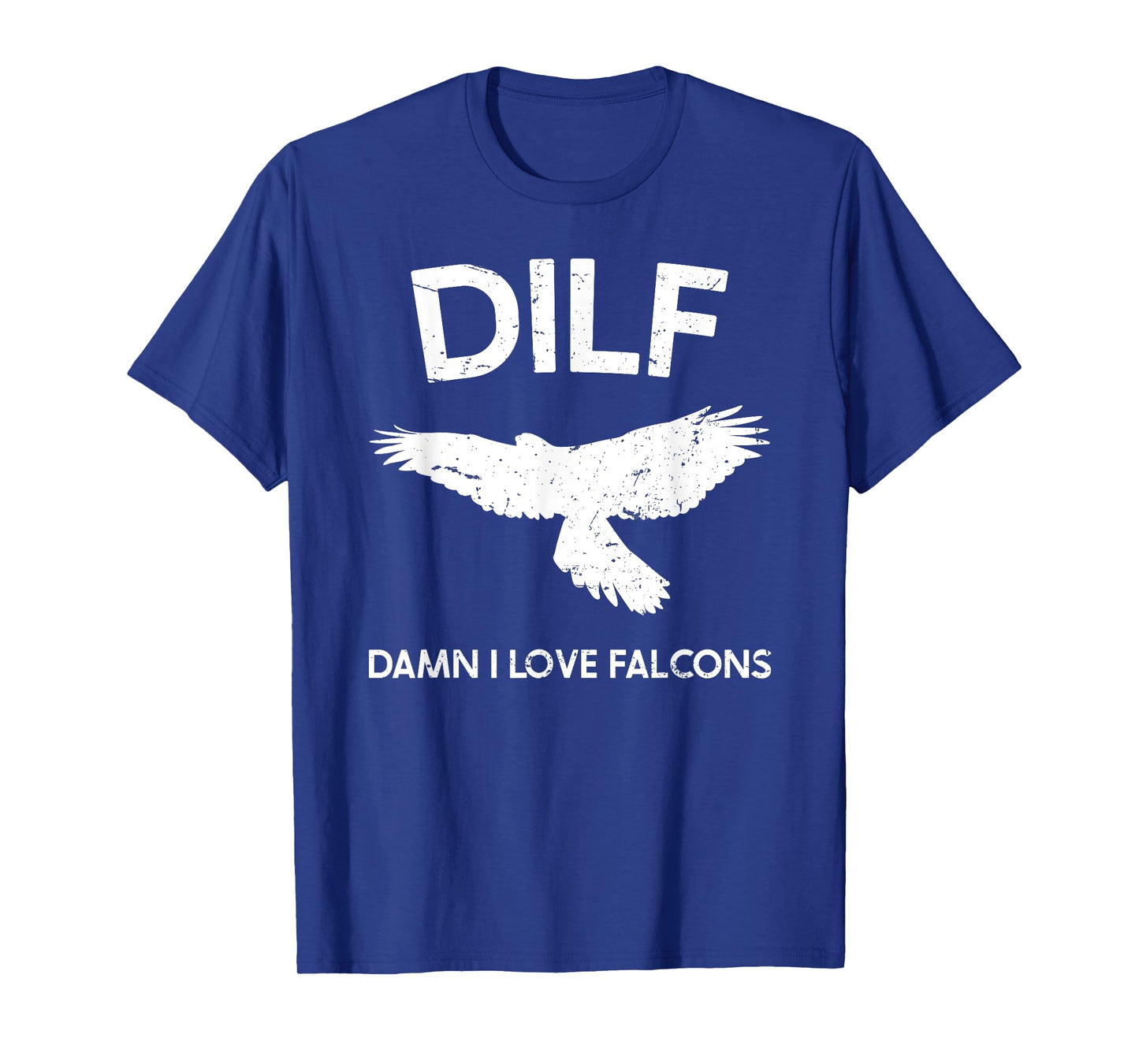 DILF-Damn I Love Falcons Funny Saying Falconry Lovers T-Shirt