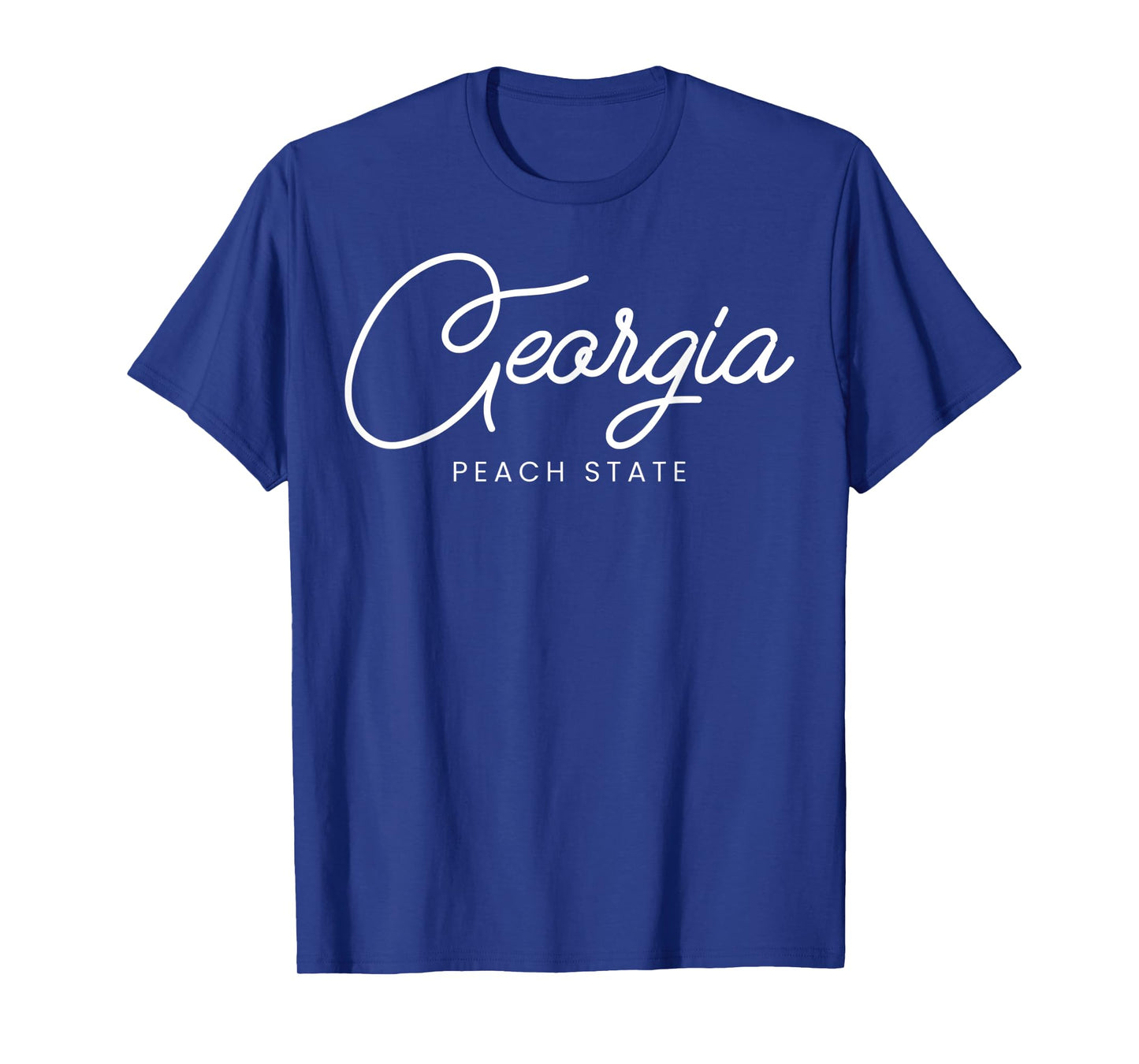 Georgia Gifts Shirt GA Graphic Tees For Women. Peach State T-Shirt
