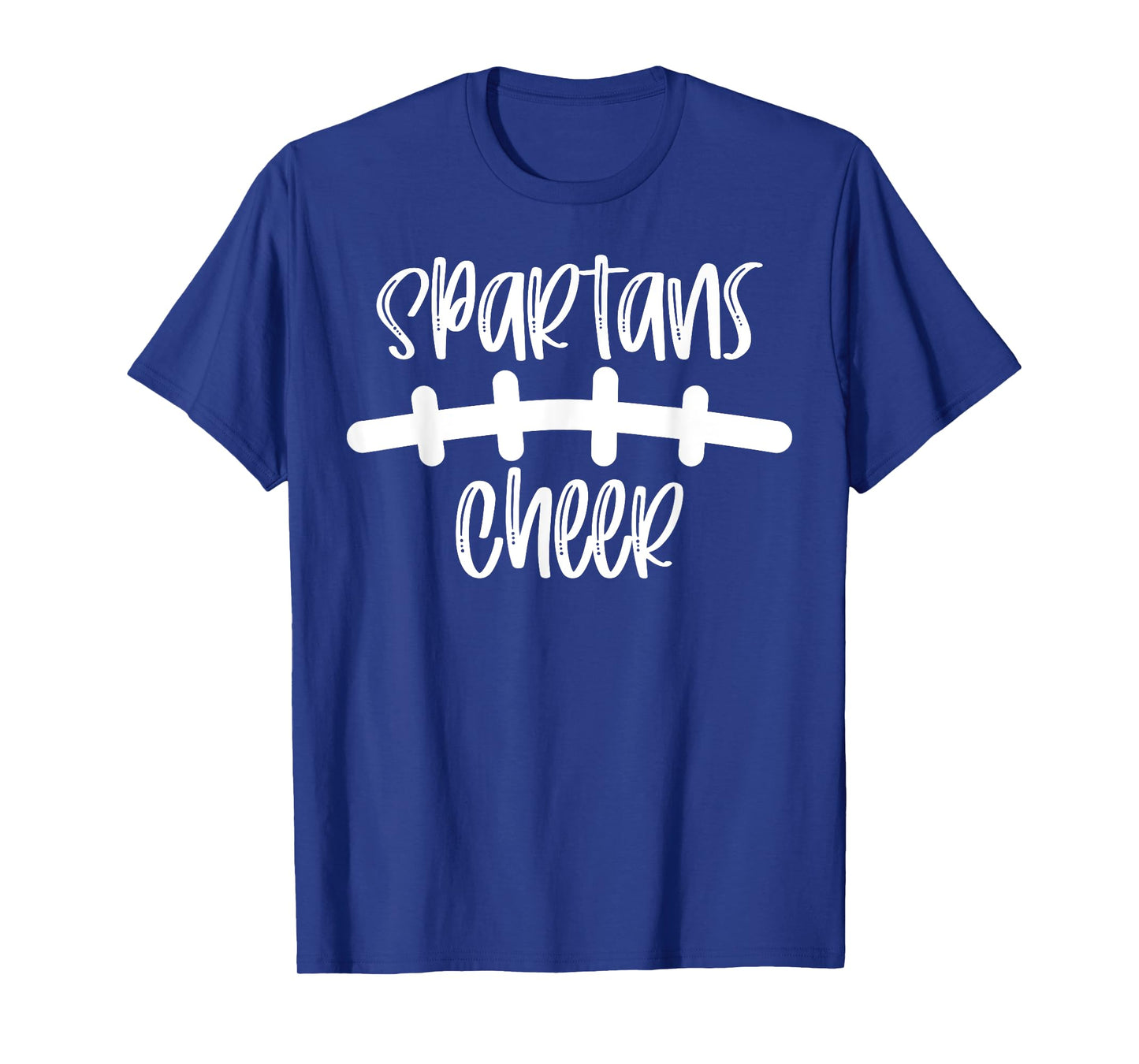 Spartans Cheer School Spirit Football Team Mascot Game Night T-Shirt
