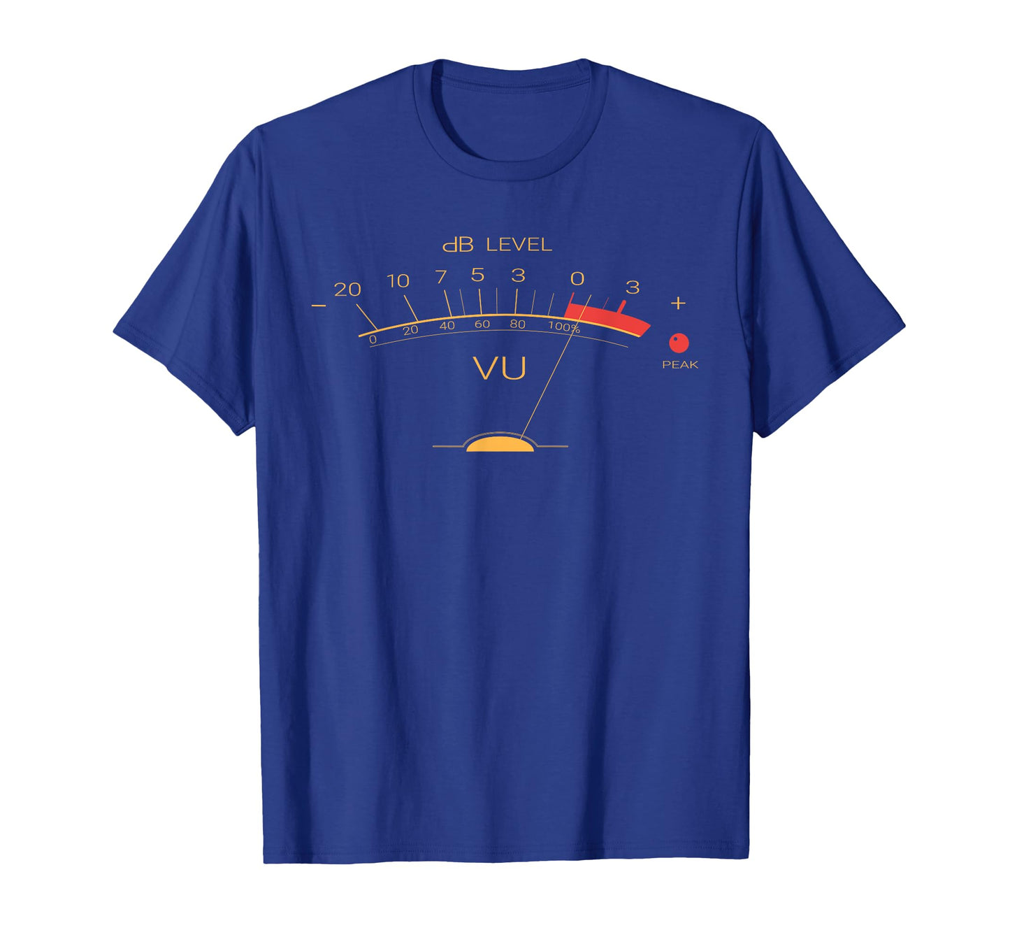 Volume VU Meter Tee T-Shirt