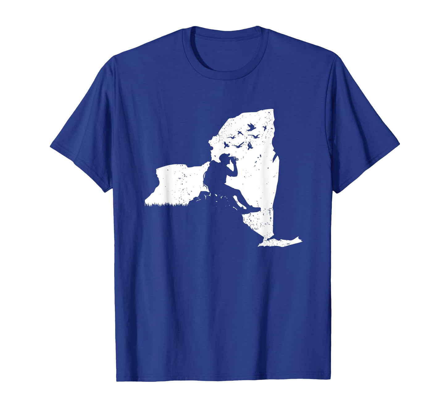 New York Bird Watching Design Birding Binoculars Birdwatcher T-Shirt