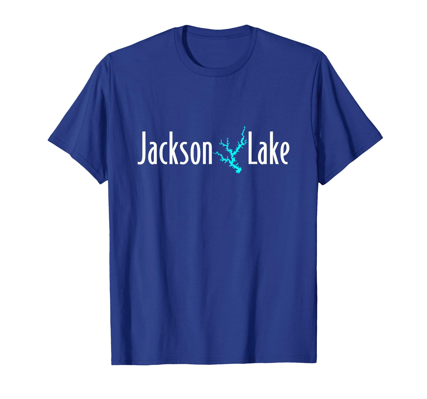 Minimalist Jackson Lake - Georgia T-Shirt