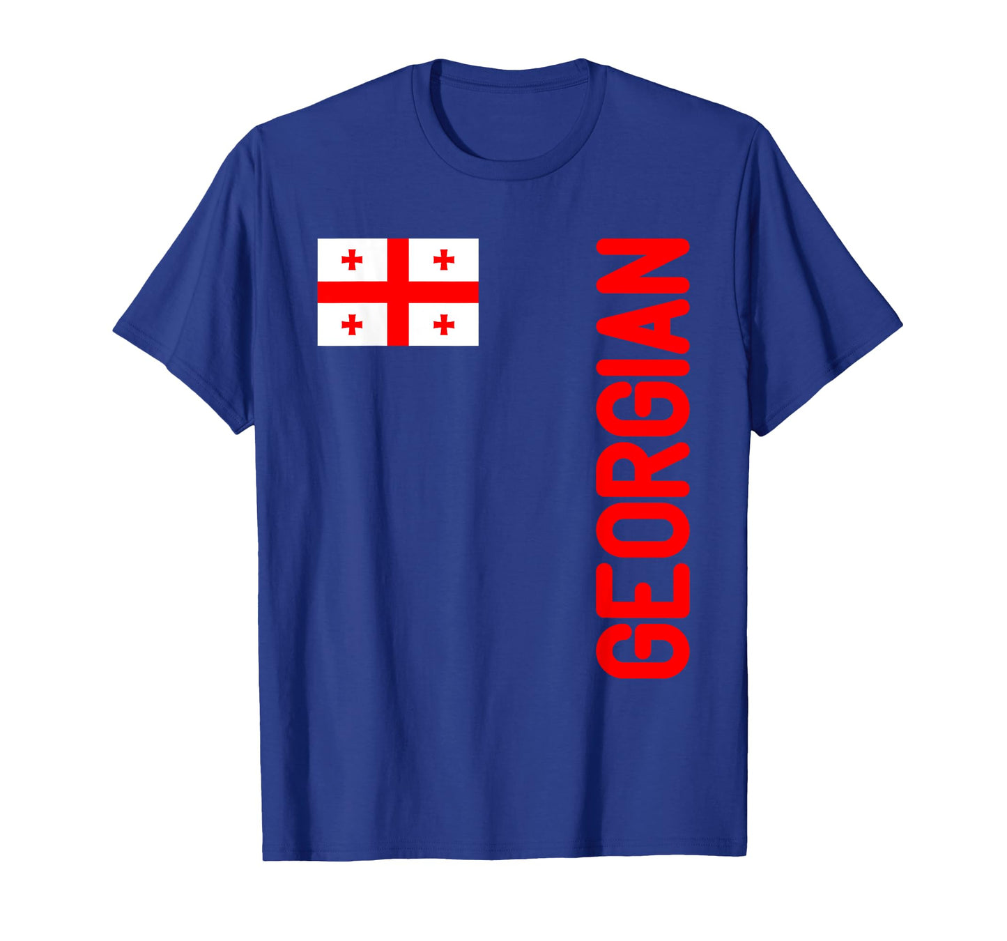 Georgian Flag And Georgia Roots T-Shirt