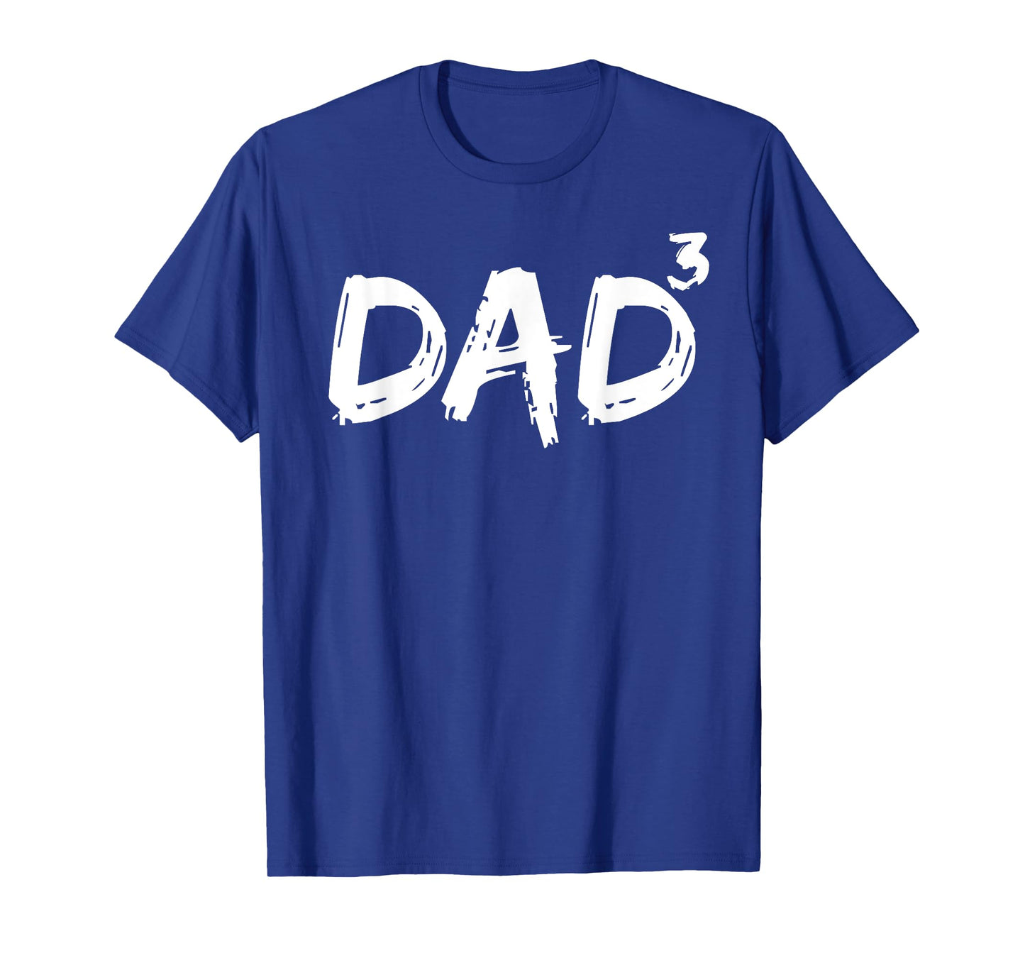Dad to the Third Power Mens Pregnancy Announcement Dad Cubed T-Shirt