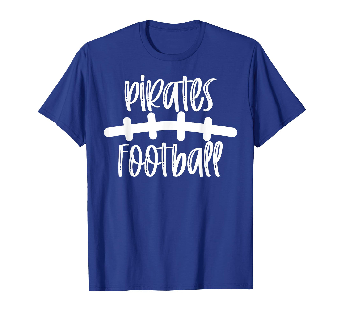 Pirates Football School Spirit Team Mascot Game Night T-Shirt