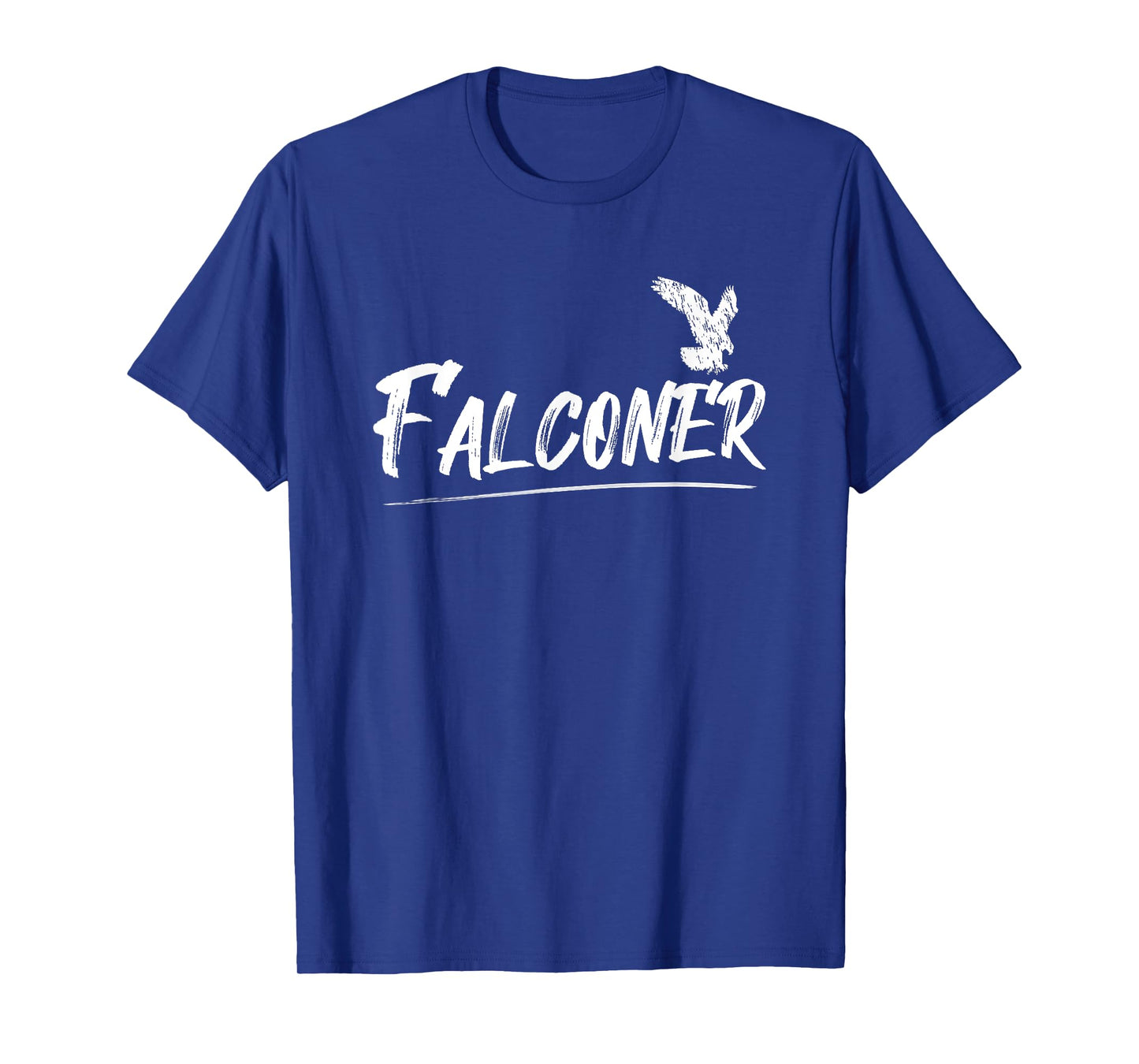 Falconry Gifts for Falconers Falconer Falconry T-Shirt - Unisex-Adults Black Small Classic Fit Cotton 100% Short Sleeve Crew Neck T-Shirt