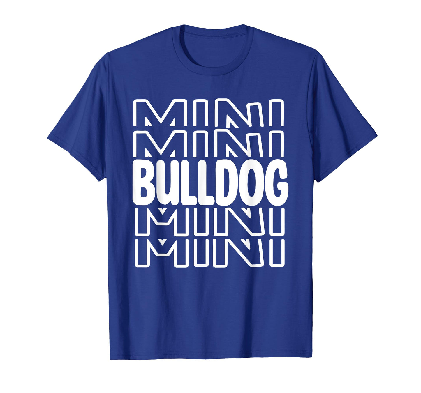 Bulldog Mini Mascot Matching Family School Spirit Team Shirt T-Shirt