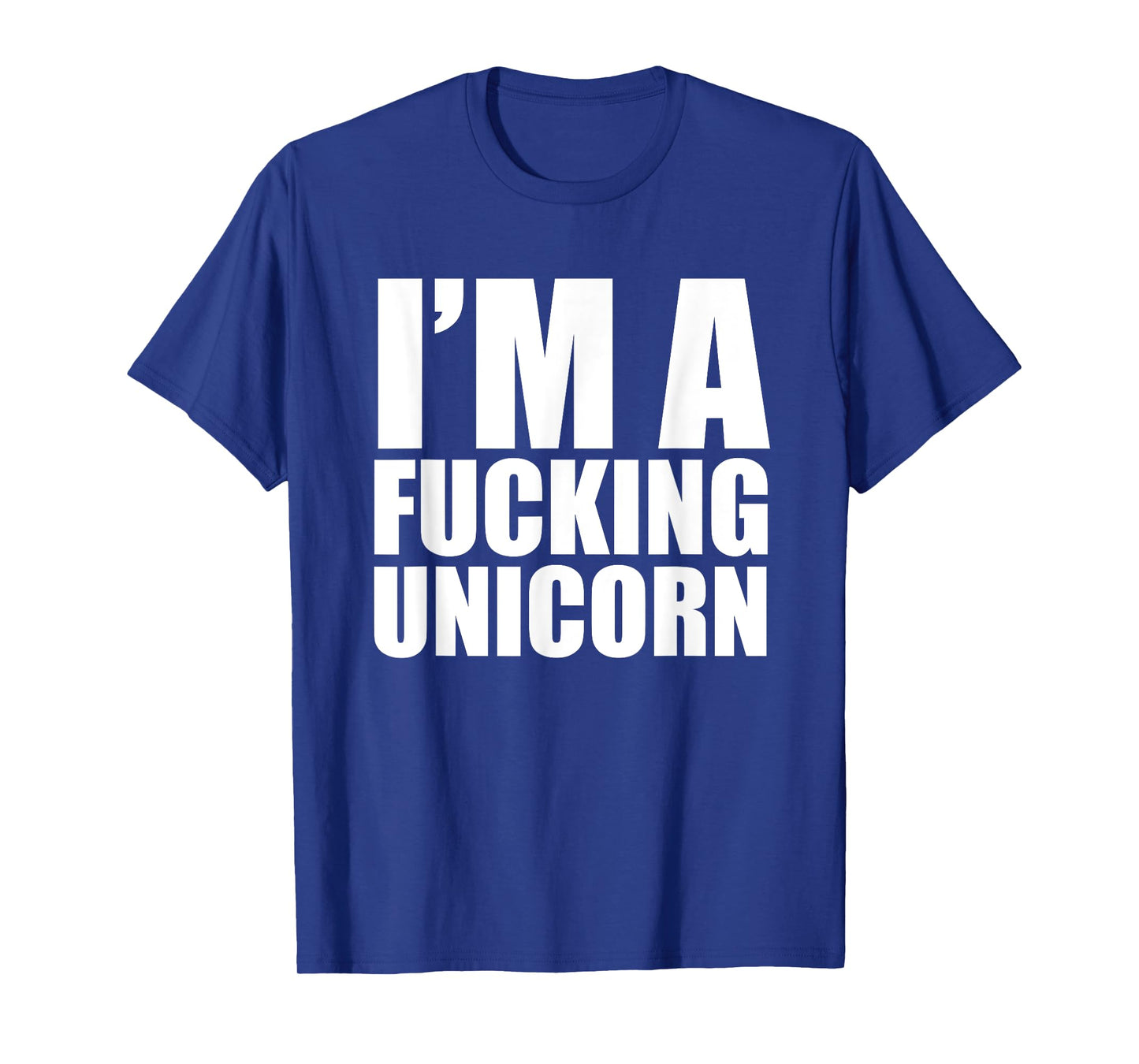 I'm a fucking Unicorn Lazy Halloween Costume Shirt T-Shirt