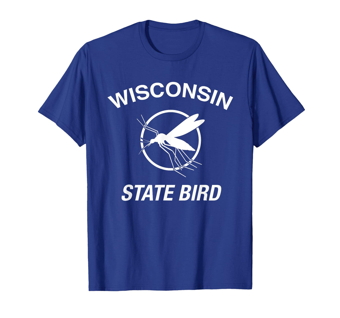 Funny Wisconsin State Bird Mosquito T-Shirt