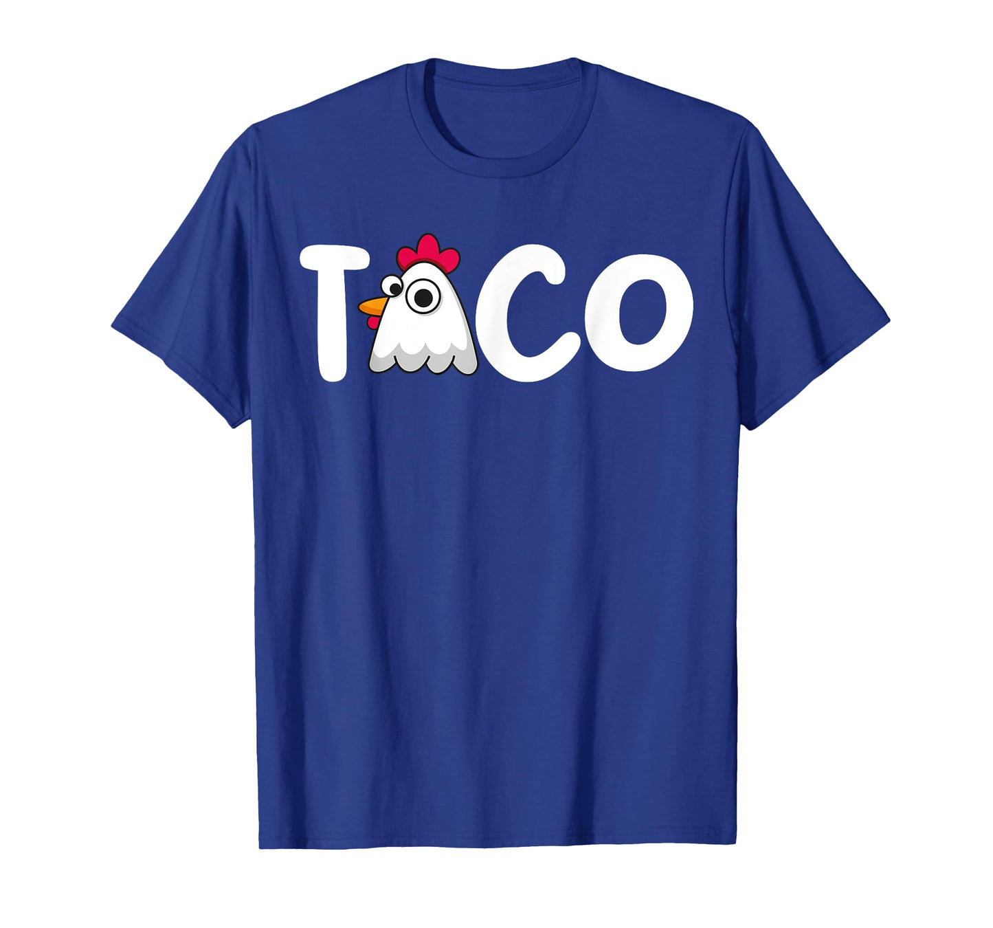 Funny Taco always chickens out meme American politics gag T-Shirt