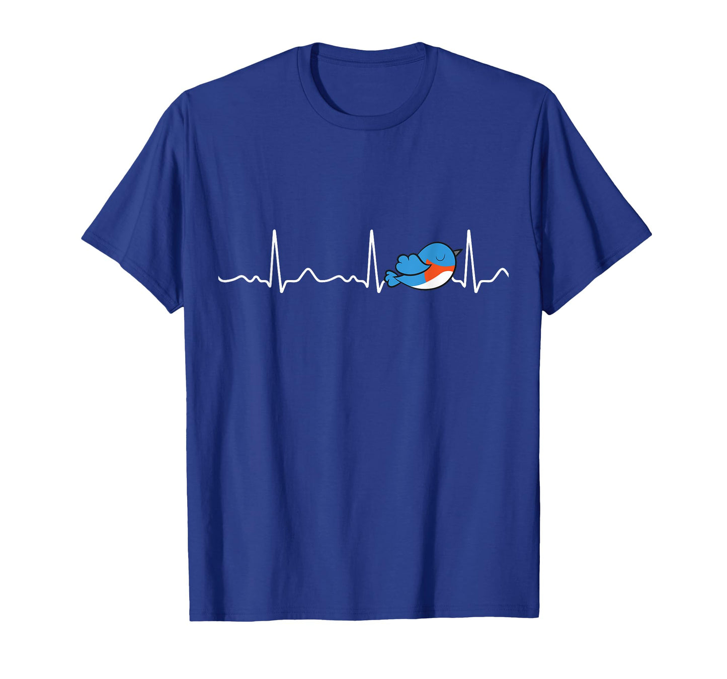 Bluebird Lover Bluebird Heartbeat Cute Bluebird T-Shirt