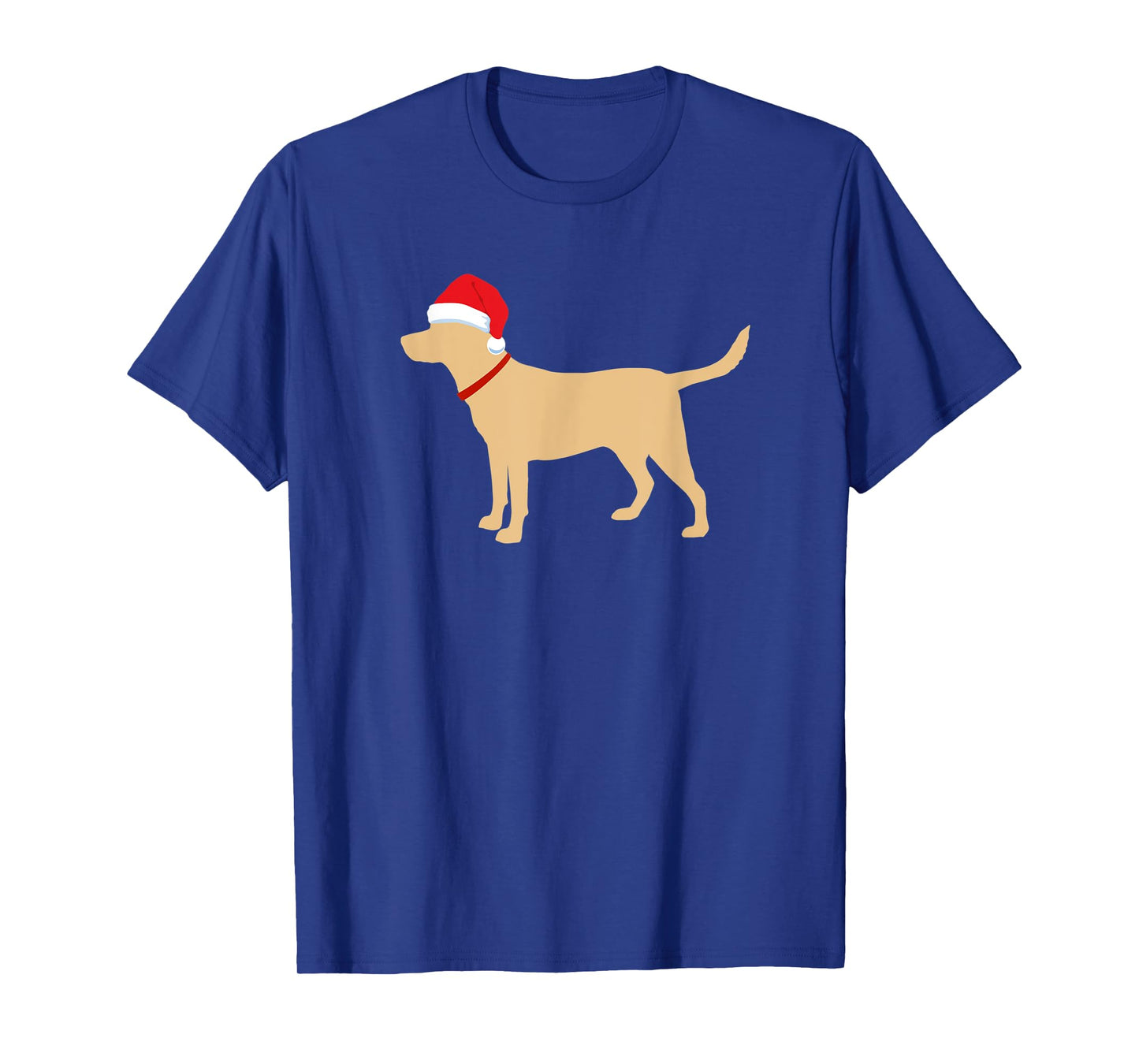 Yellow Lab Sweatshirt Santa Hat Cute Labrador Christmas Gift T-Shirt