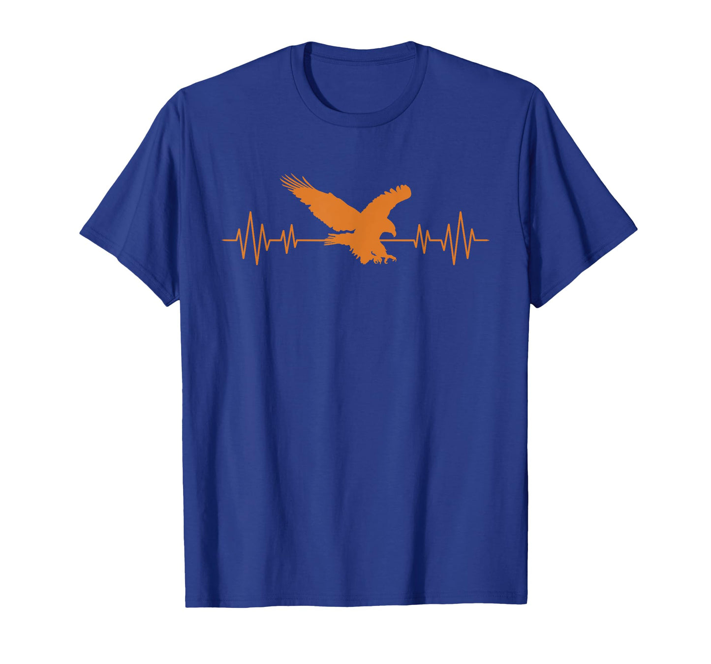Great USA Eagle Heartbeat Funny American Bird Gift Men Women T-Shirt