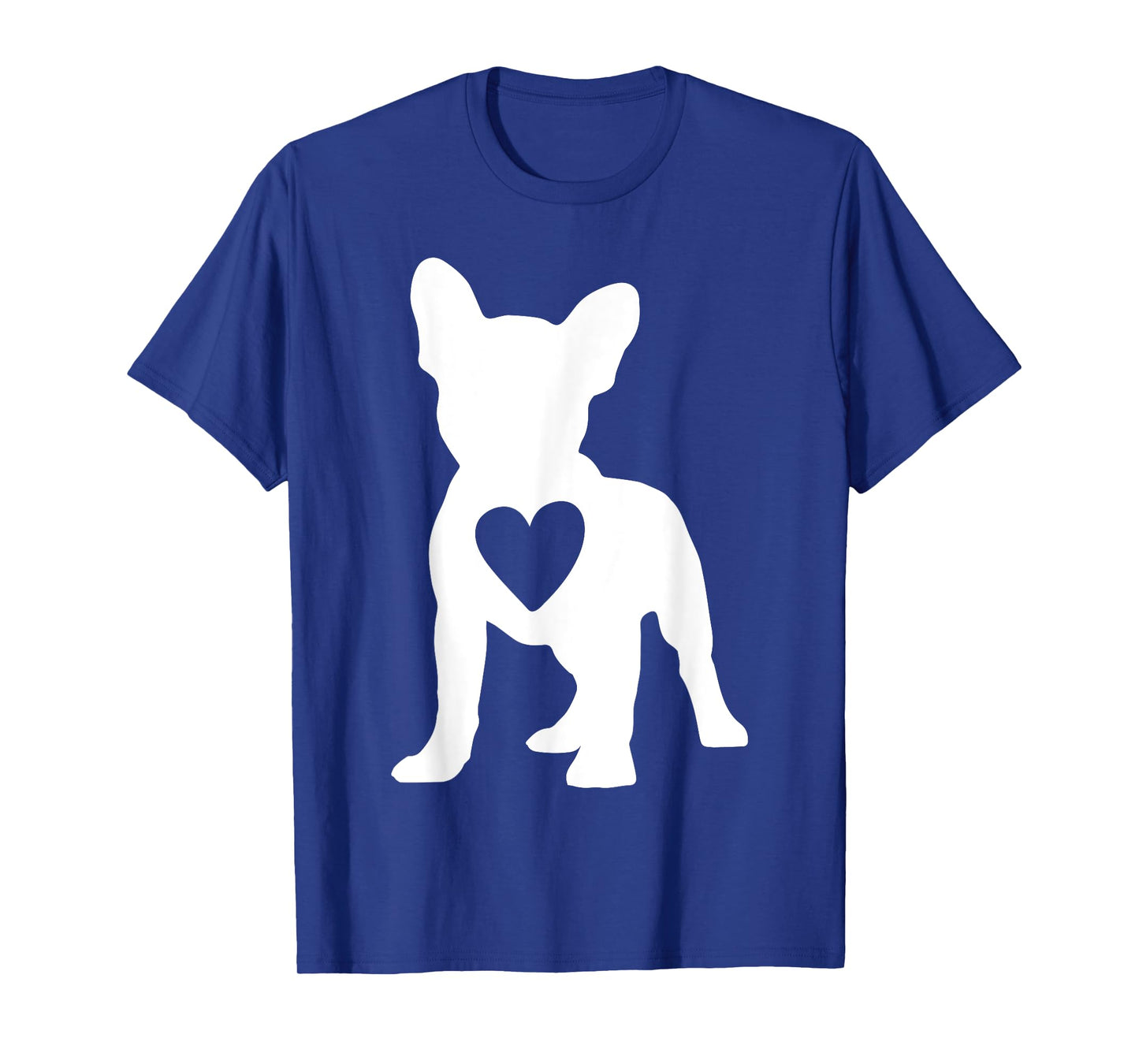 Love Frenchie Dogs Heart French Bulldog Dog Owner Gift Ideas T-Shirt