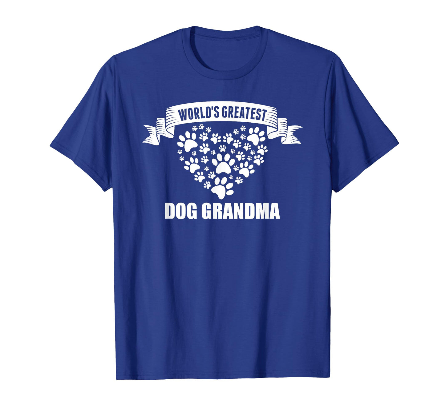 World's Greatest Dog Grandma Fur Babies Paws T Shirt T-Shirt for Men Women Girls Kids