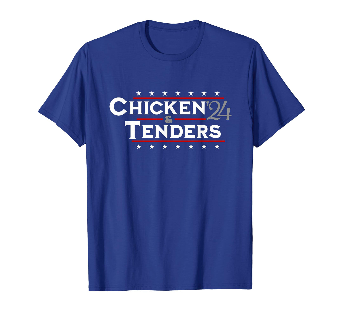 Chicken Tenders Men Women Vote Funny Political 2024 Election T-Shirt