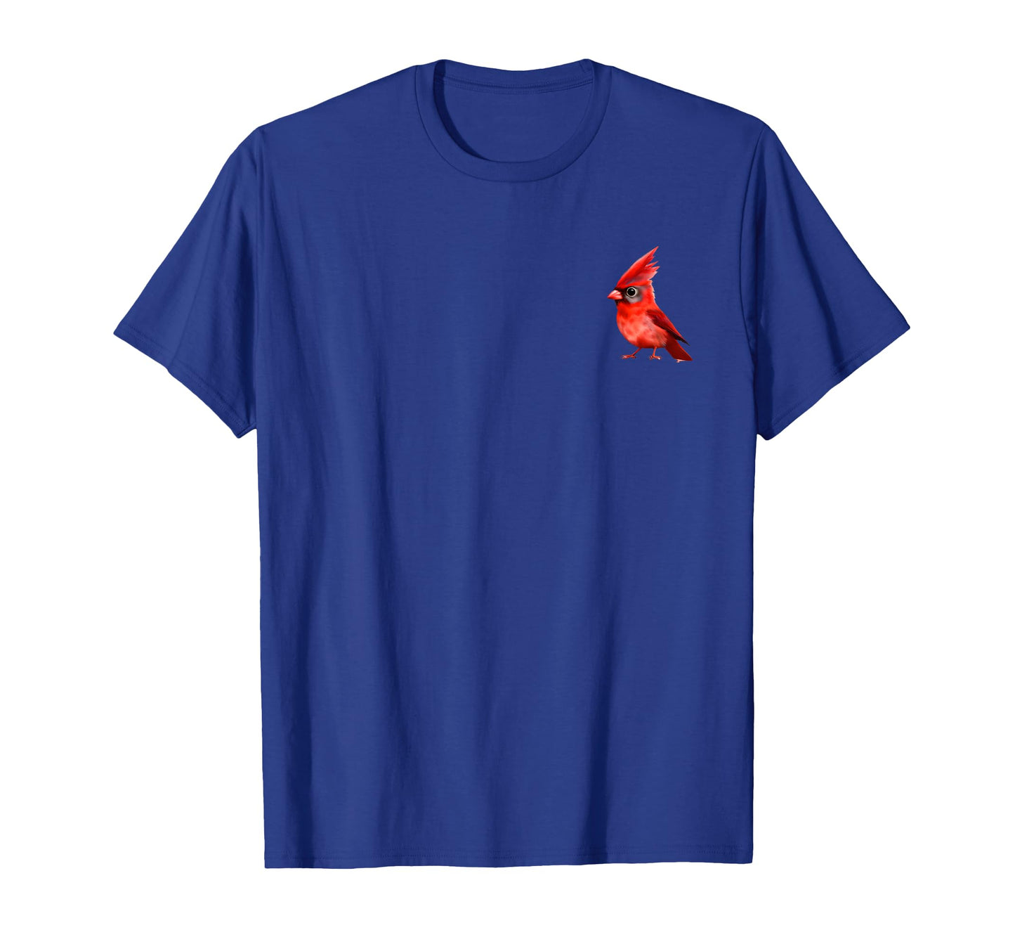 Lovely Northern Cardinal Bird Red Cardinal In Pocket T-Shirt