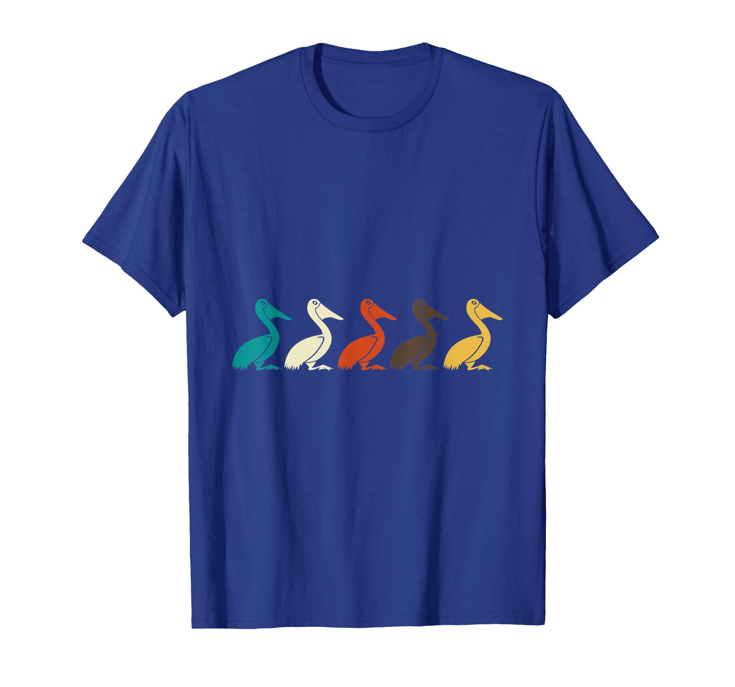 Retro Animals Pelican T-Shirt