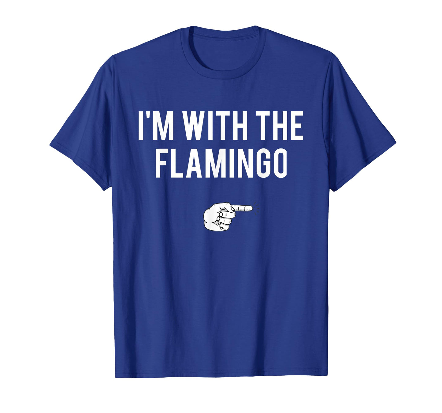 I'm With Flamingo Halloween Costume Party Matching Flamingo T-Shirt