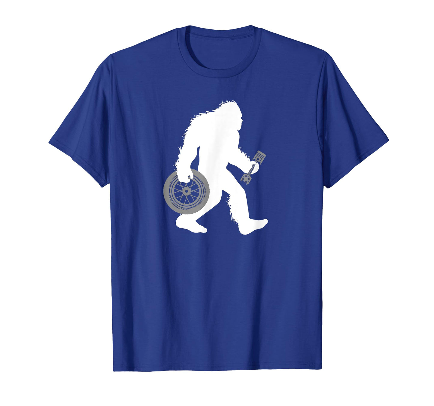 Bigfoot Car Mechanic Sasquatch Tire Technician Cryptid T-Shirt