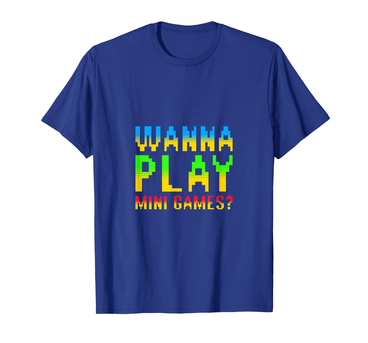 Wanna Play Mini Games? Retro Arcade Gamer Meme Monkey T-Shirt