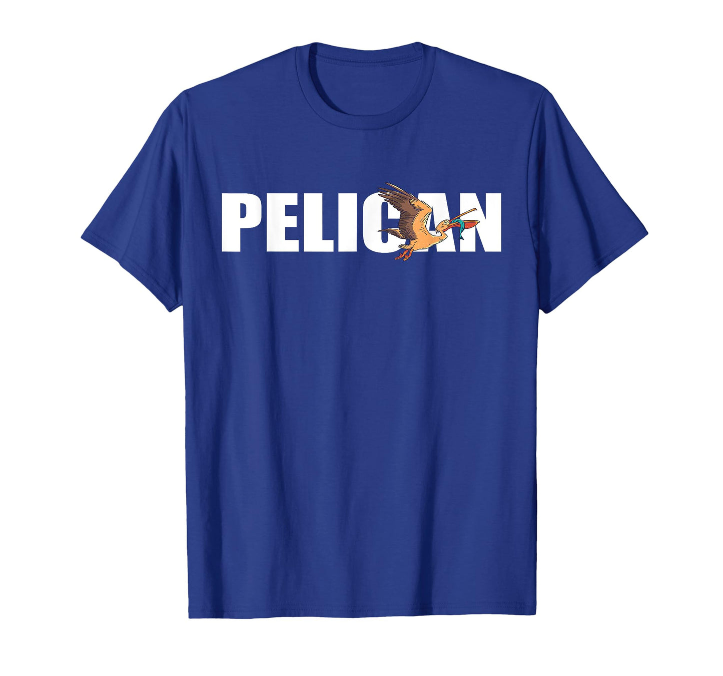 Pelican Fish Catch Tropical Bird Animal Pelican Bird Lover T-Shirt
