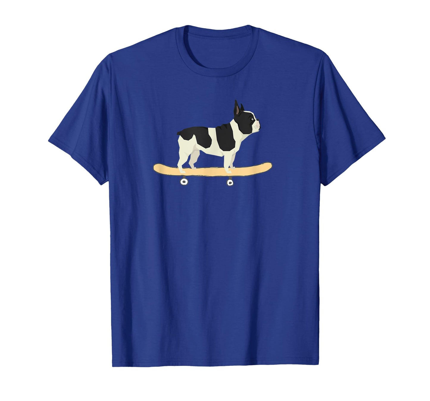 Funny Skateboarding French Bulldog Puppy Gift T-Shirt