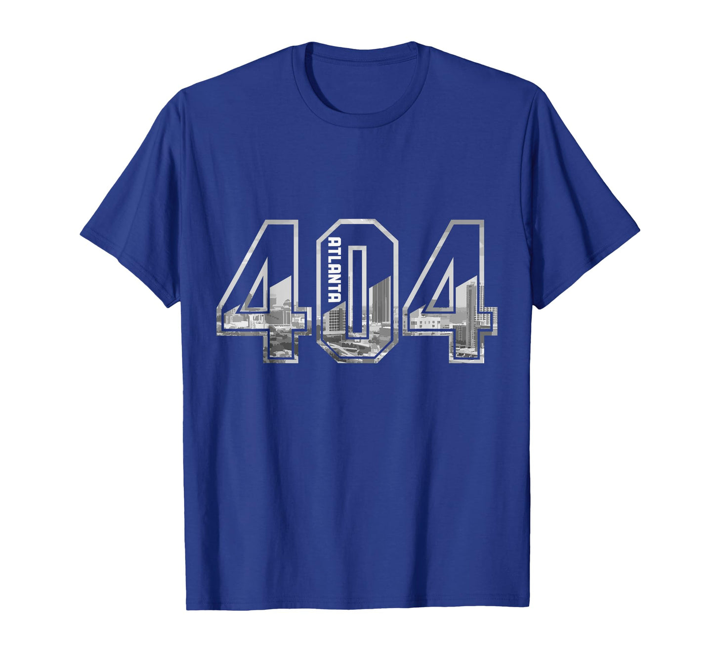 Atlanta Georgia ATL 404 Area Code Pride Skyline Vintage T-Shirt