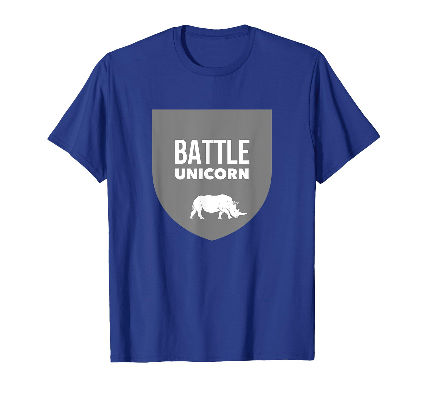 Battle Unicorn Funny Rhinoceros Rhino T-Shirt