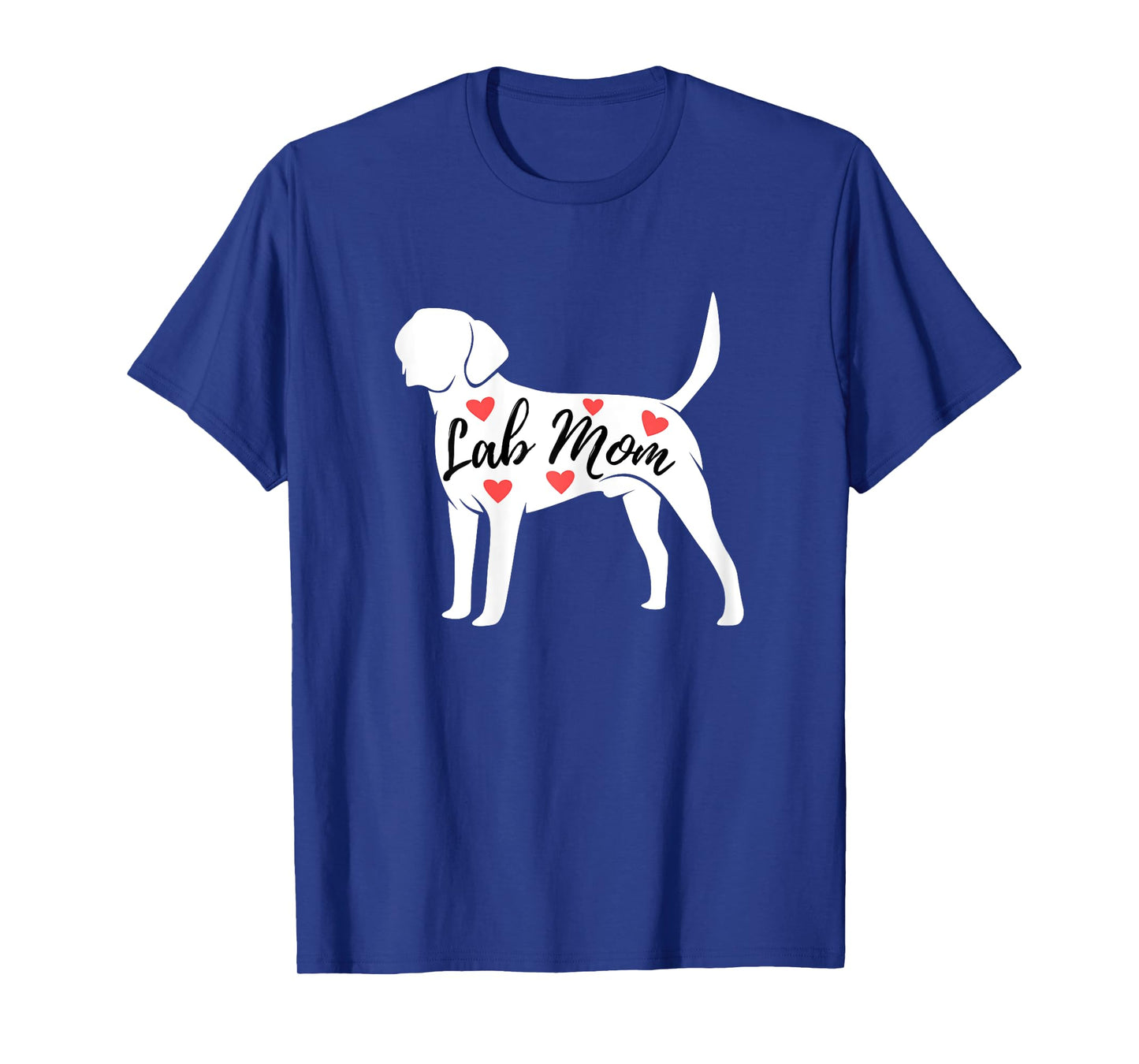 Lab Mom - Labrador Retriever Lover Dog Owner Pet T-Shirt for Women Girls Kids