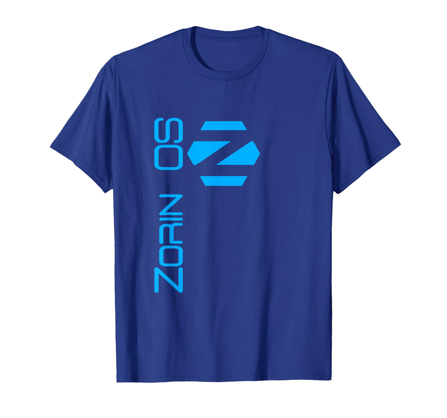 Linux Zorin OS tee with Tagline and Logo Open Source Os T-Shirt