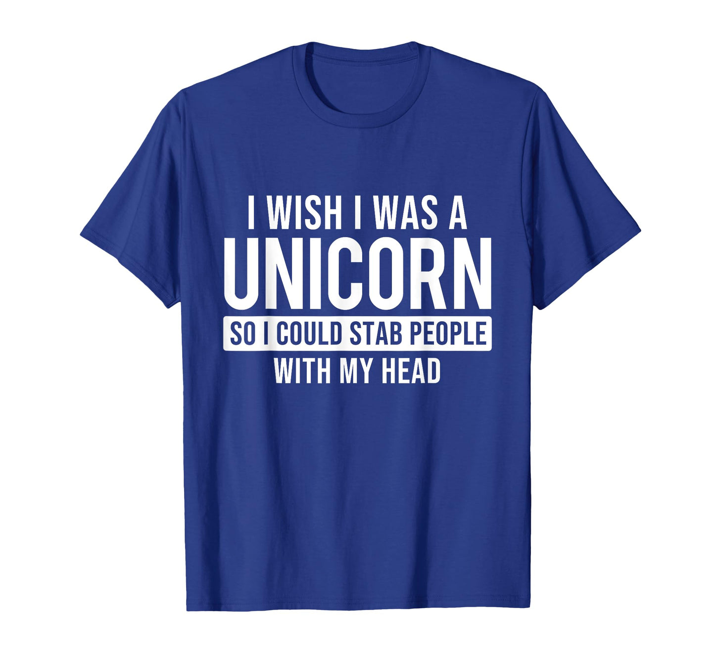 I Wish I Was A Unicorn - Mystical Creature Rainbow Unicorn T-Shirt