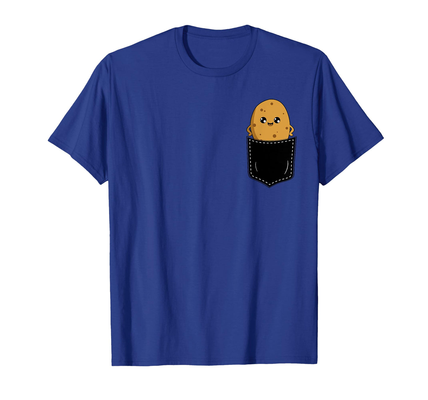 Potato In The Pocket Funny Potato Lover Cute Pocket Potato T-Shirt