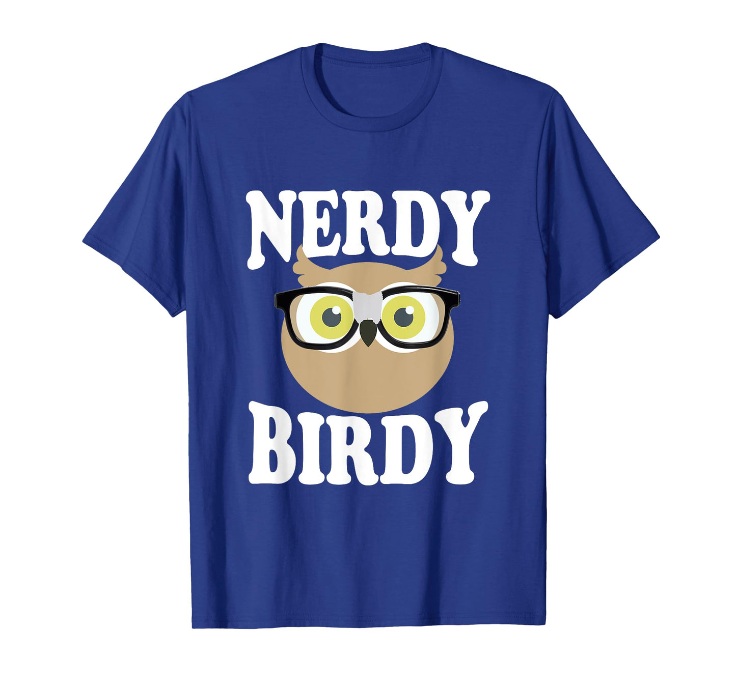Nerdy Birdy Funny Owl T-Shirt
