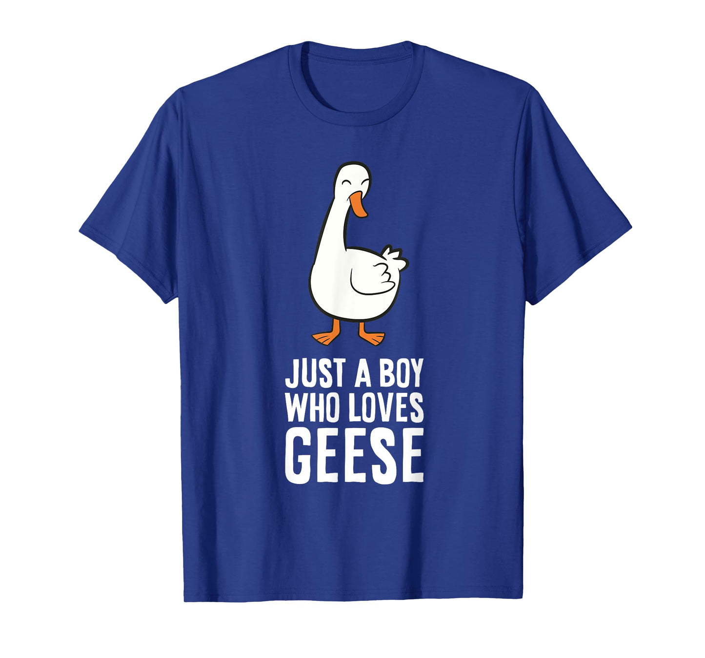 Just a Boy Who Loves Geese T-Shirt