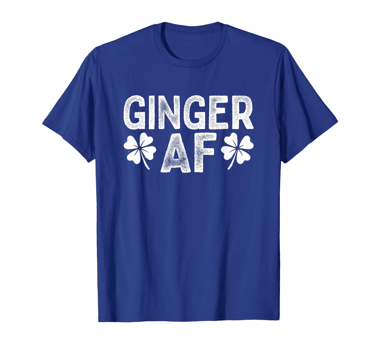 Funny Redhead Irish Ginger AF St Patricks Day Drinking Women T-Shirt