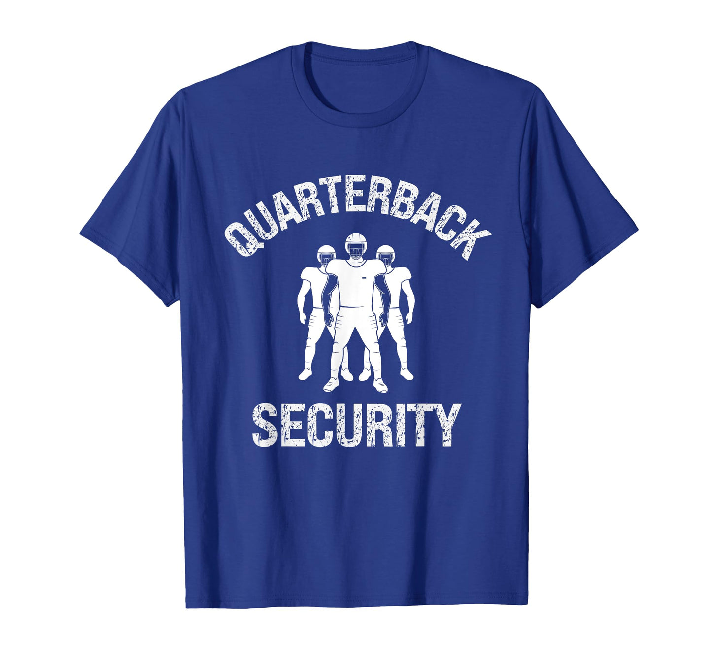 Funny Offensive Lineman Quarterback Security O Line Football T-Shirt
