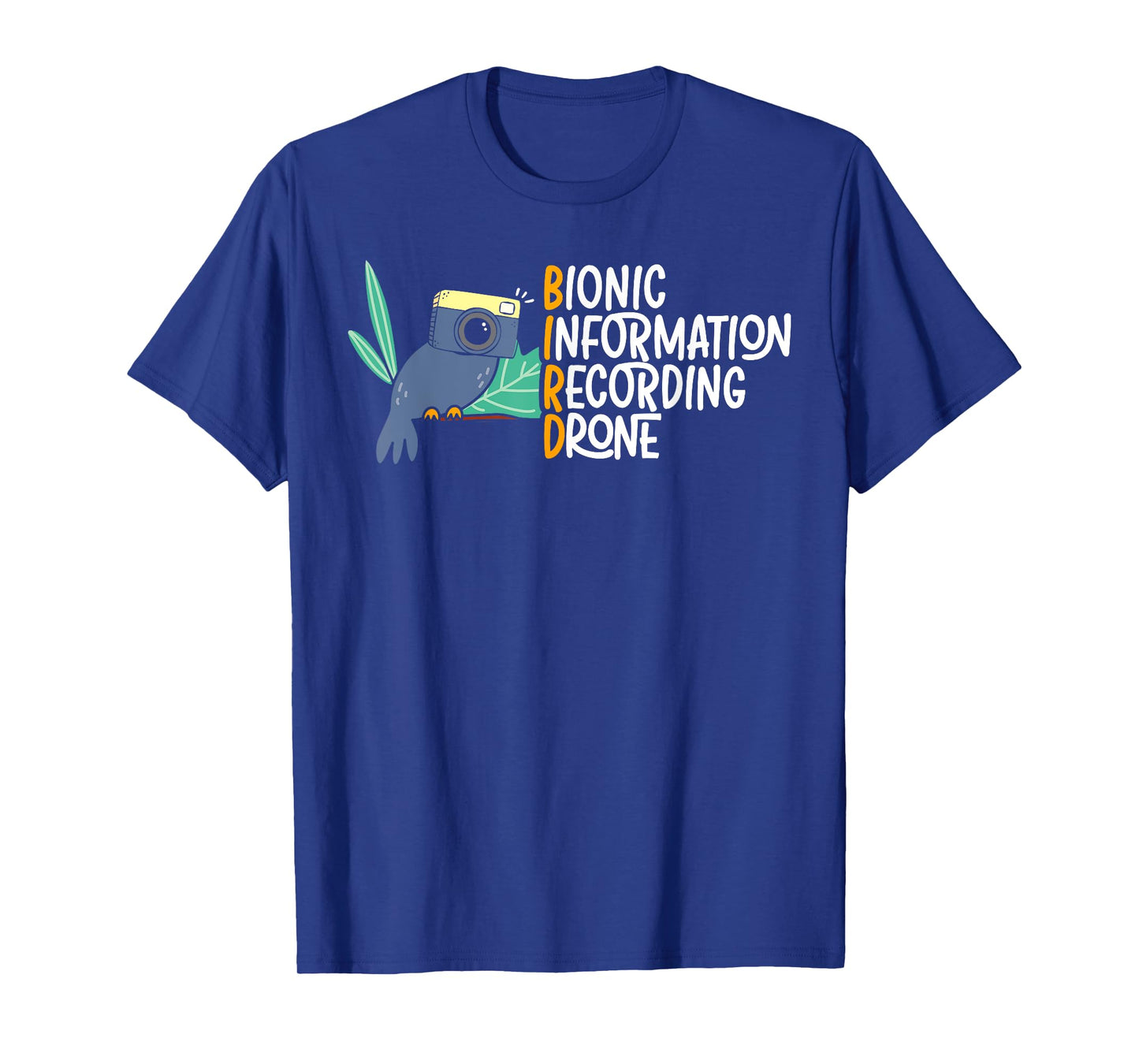 Bionic Information Recording Drone Bird Conspiracy Theory T-Shirt