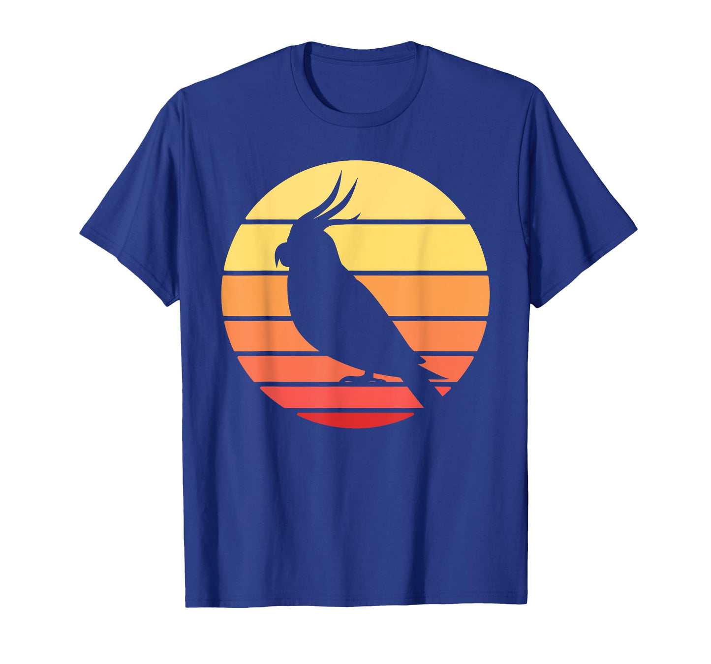 Retro Cockatiel Shirt For Men Women Kids Parrot Bird Lover T-Shirt